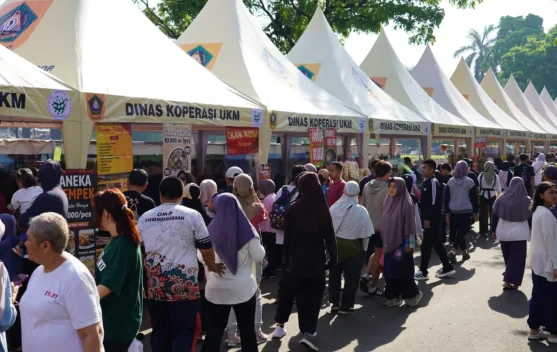 Omzet PKL CFD Tegar Beriman Kabupaten Bogor Naik 60 Persen