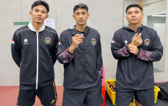 Alwi, Ubed dan Yusuf Bersiap Jalani Debut di Asian Games 2026