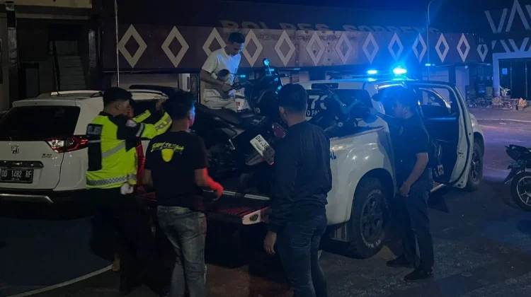 Delapan Motor Balap Liar di Salokaraja Diamankan Polres Soppeng