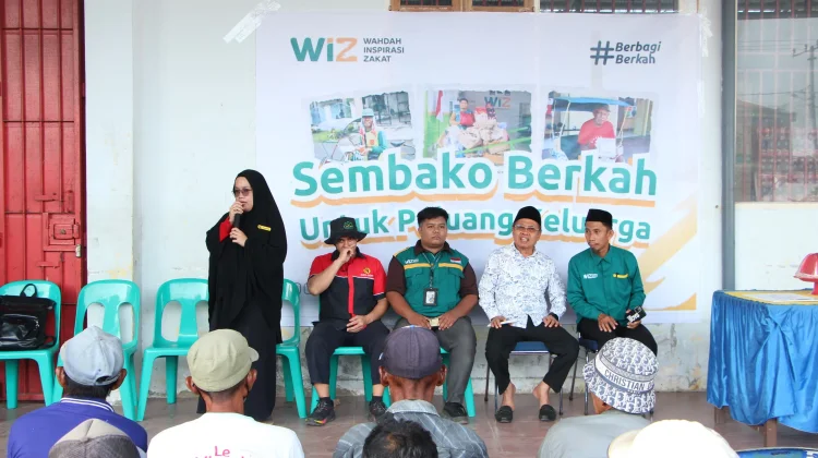 WIZ Bone Salurkan Sembako untuk Pejuang Keluarga