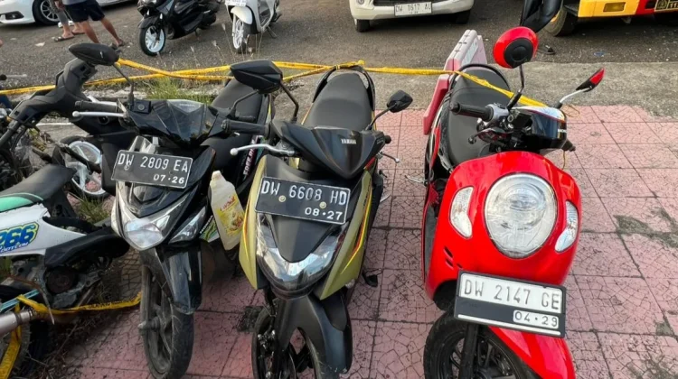 Bubarkan Balap Liar, Polres Bone Amankan 10 Motor