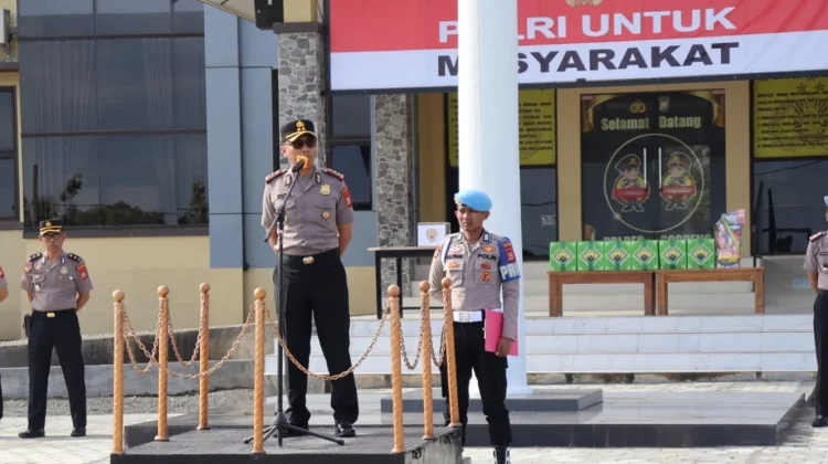 Apel Polres Soppeng Dirangkaikan Undian Umroh Ramadan