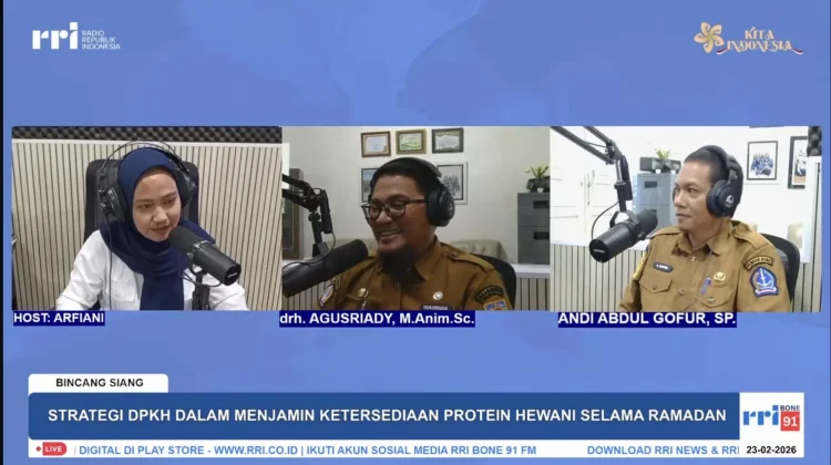 Stok Pangan Hewani Bone Aman dan Terawasi Ketat