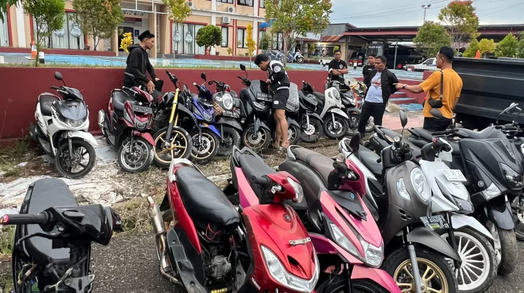 Satlantas Polres Bone Tertibkan Balap Liar di Desa Solo