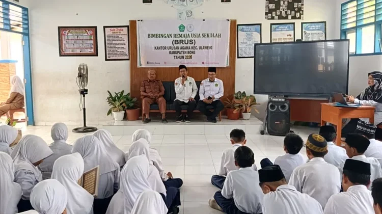 KUA Ulaweng Perkuat Karakter Siswa SMPN 1 Ulaweng