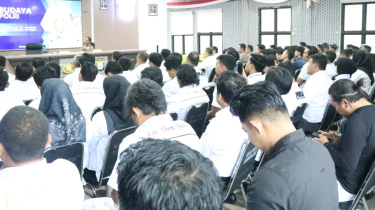 Kapolres Soppeng Tekankan Integritas dan Budaya Polri
