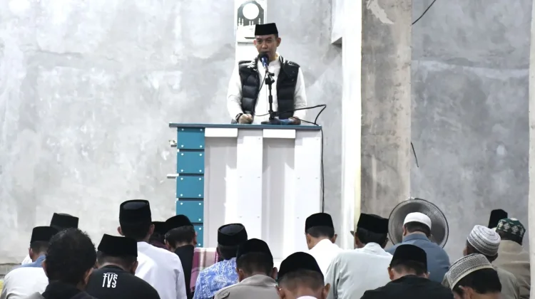 Wakil Bupati Sinjai Pimpin Safari Ramadan di Mannanti Tellulimpoe