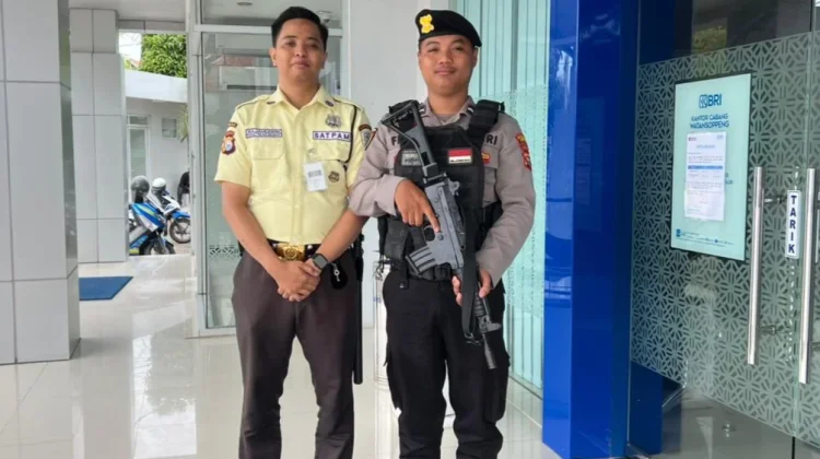 Polres Soppeng Perketat Pengamanan Perbankan selama Ramadhan