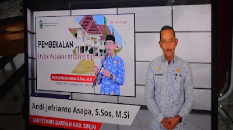 Sekda Sinjai Bekali CPNS Tana Toraja tentang Profesionalisme ASN