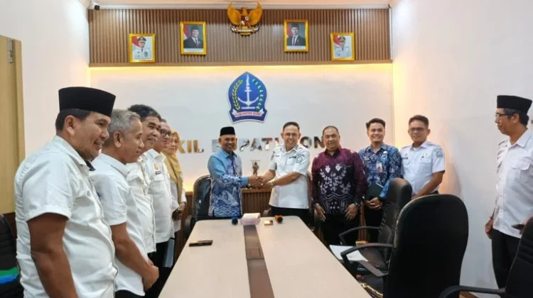 Wabup Bone Sambut Kunjungan Kerja Wabup Tanah Bumbu
