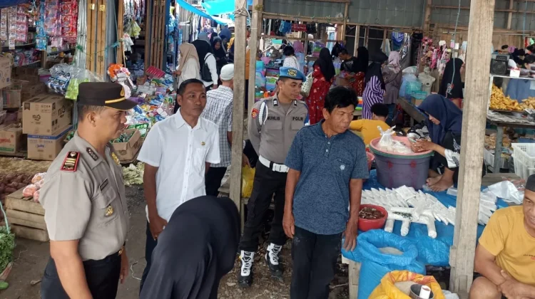 Polres Soppeng Perketat Pengamanan Pasar Ramadhan