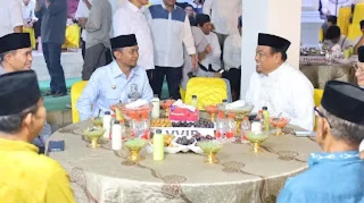 Nurdin Halid Gelar Buka Puasa Bersama Warga Bone