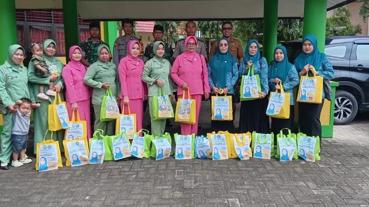 Bhayangkari, Persit, PKK Citta Berbagi Sembako