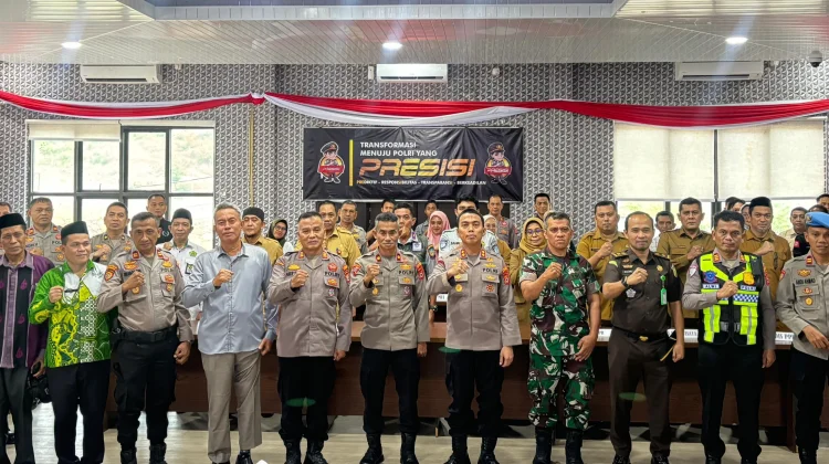 Polres Soppeng Gelar Rakor Lintas Sektoral Pengamanan Idul Fitri