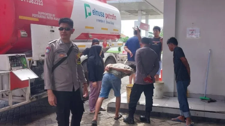 Patroli Polsek Mare Pastikan Distribusi BBM Aman