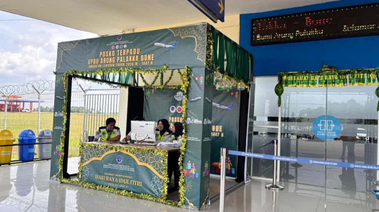 Bandara Arung Palakka Bone Siapkan Posko Layani Pemudik Lebaran