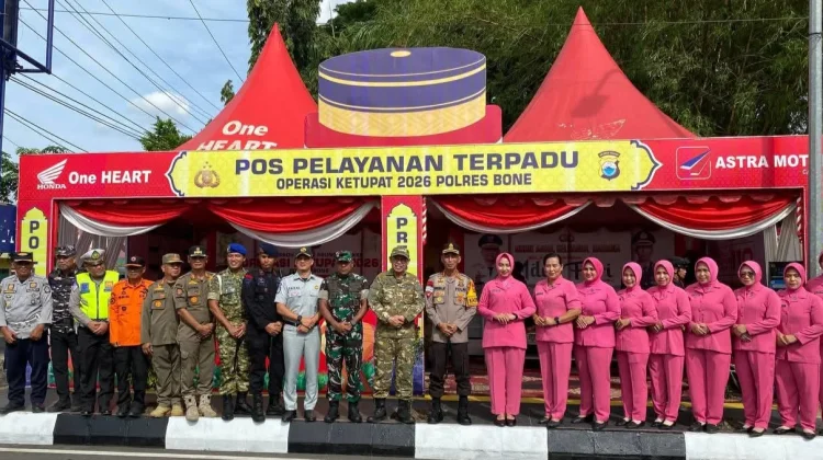 Kapolres Bone dan Forkopimda Tinjau Pos Pengamanan
