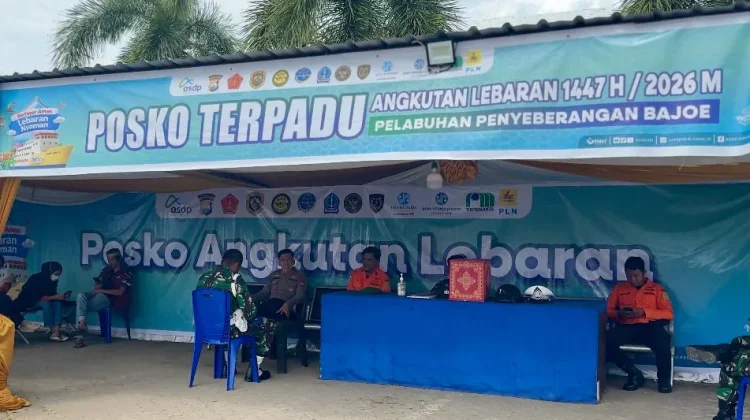 Posko Lebaran Bajoe Siagakan Layanan Kesehatan Gratis Bagi Pemudik