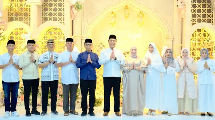 Kapolres Soppeng Hadiri Open House Kapolda Sulsel