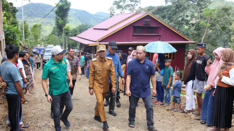 Bupati Bone Kawal Pembangunan Infrastruktur di Desa Gaya Baru
