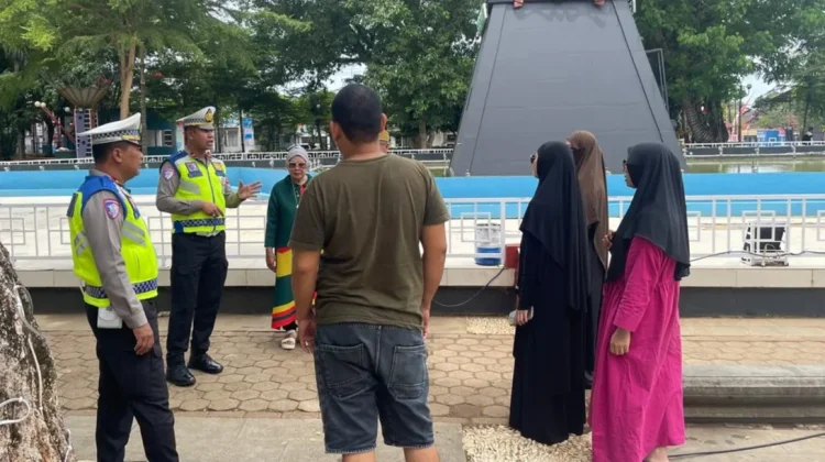 Polantas Menyapa Mappatabe Edukasi Warga Bone