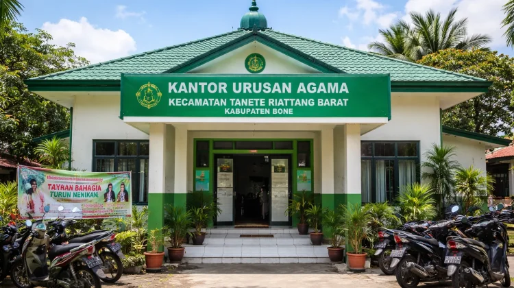 KUA Tanete Riattang Barat Bone Diserbu Pendaftar Nikah usai Ramadan