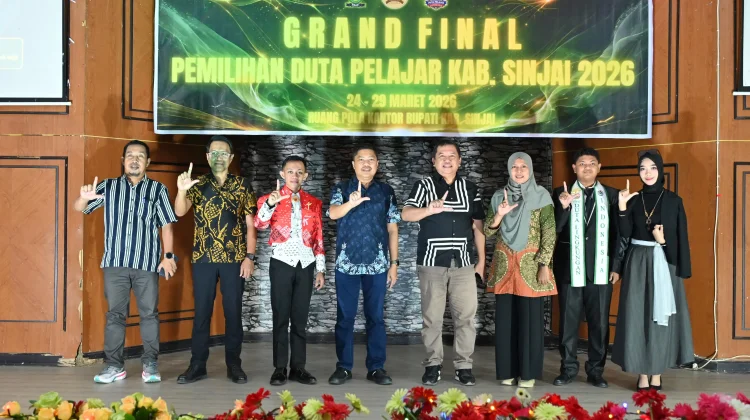 Kadisdik Hadiri Grand Final Duta Pelajar Sinjai 2026