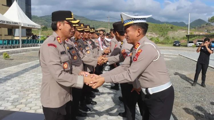 Halal Bihalal Polres Soppeng Perkuat Soliditas