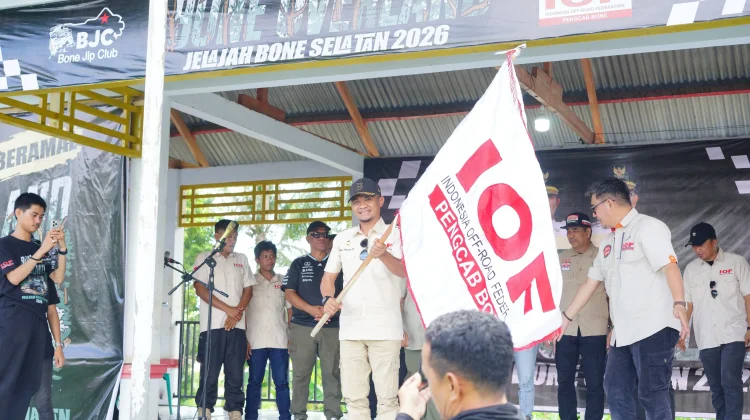 Bupati Bone Siap Jadikan Olahraga Offroad Agenda Rutin