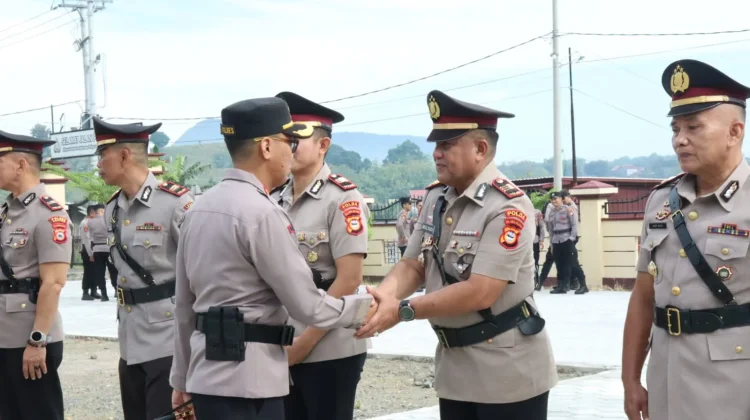 Polres Soppeng Gelar Sertijab Pejabat Utama