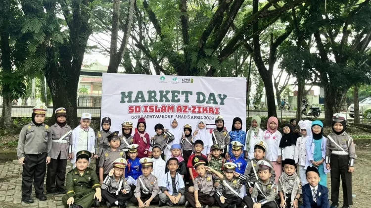 Tanamkan Jiwa Kewirausahaan, SD Islam Az-Zikri Gelar Market Day