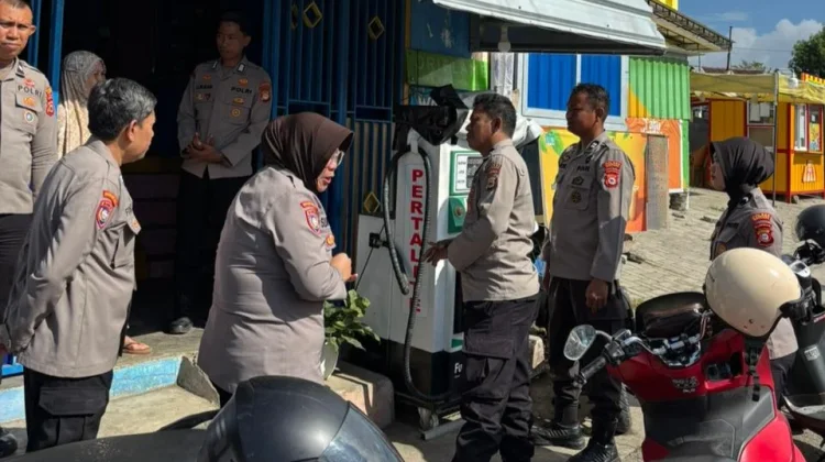 Antisipasi Penyalahgunaan BBM Subsidi, Polres Soppeng Imbau Penjual BBM Eceran