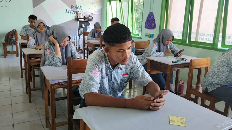 Ratusan Siswa MAN 1 Sinjai Ikuti Ujian Madrasah Berbasis CBT