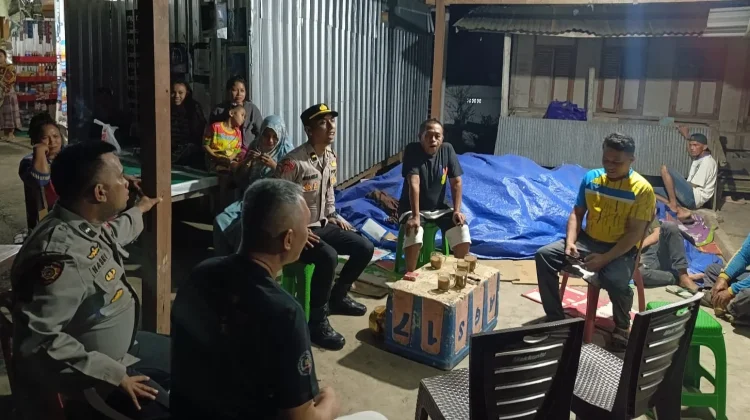 Patroli Gabungan Malam, Polres Soppeng Jaga Kamtibmas