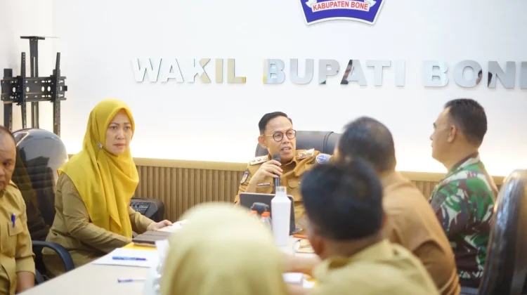 Wabup Bone Pimpin Rapat Percepatan Pembangunan Pelabuhan Tonra