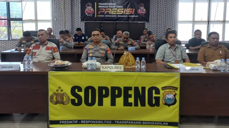 Waspada El Nino, Polres Soppeng Ikuti Arahan Kapolri