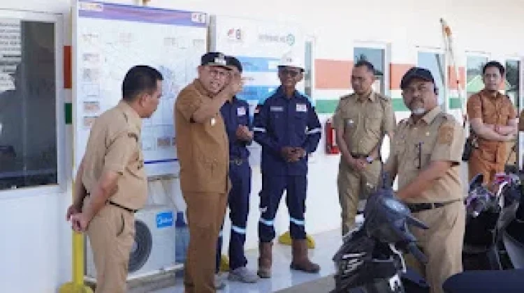 Wabup Bone Sidak Proyek Pembangunan Sekolah Rakyat di Bajoe