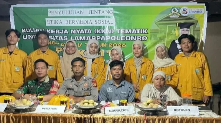 Bhabinkamtibmas Desa Pising Edukasi Etika Bermedia Sosial
