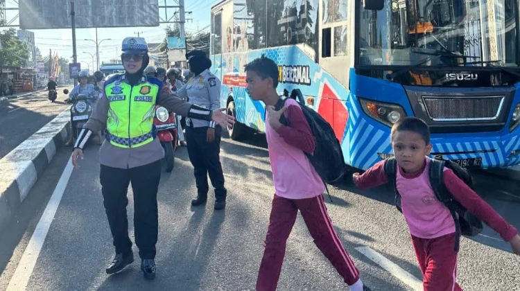 Polantas Bone Intensifkan Commander Wish Pagi Hari