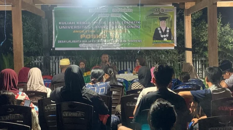 Sat Binmas Polres Soppeng Penyuluhan Kamtibmas Desa