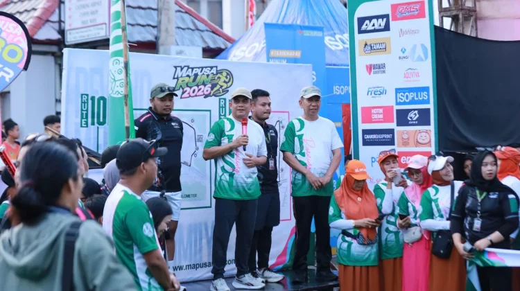 Ribuan Warga Ikuti Mapusa Run di Pinrang