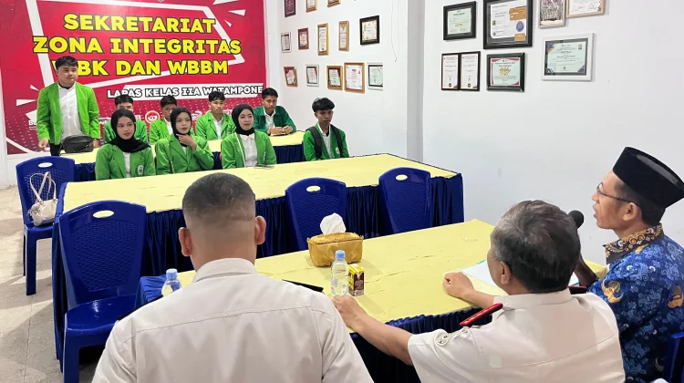 Lapas Watampone Terima Mahasiswa PPL IAIN