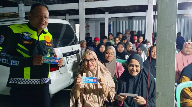 Satlantas Soppeng Sosialisasi Tertib Lalu Lintas