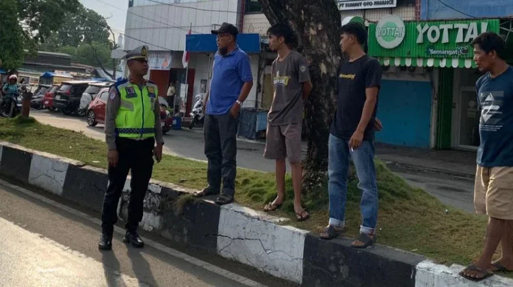 Polantas Polres Bone Intensifkan Edukasi Keselamatan Berlalu Lintas