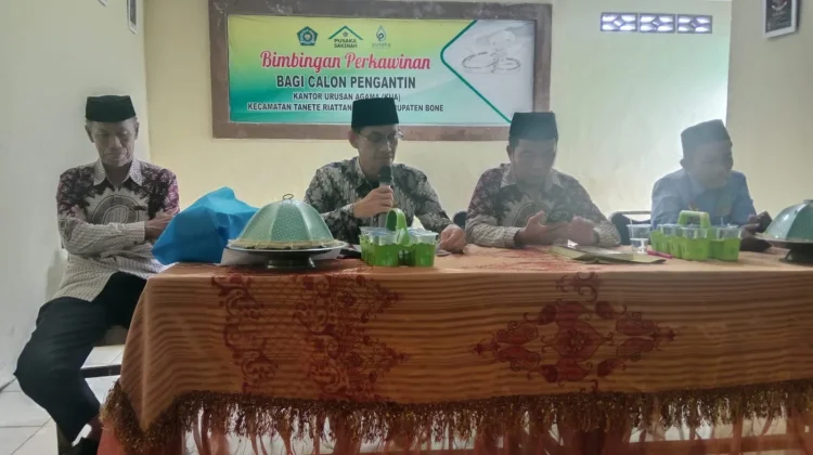 KUA Tanete Riattang Gelar Silaturahmi Imam, Perkuat Pengelolaan Masjid