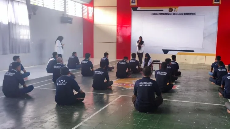 Lapas Watampone Gelar Meditasi Kendalikan Emosi