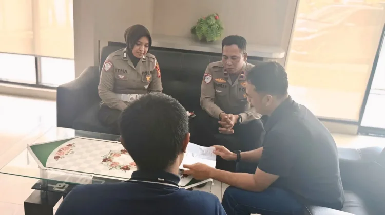 Satlantas Bone dan Jasa Raharja Gelar FKLL