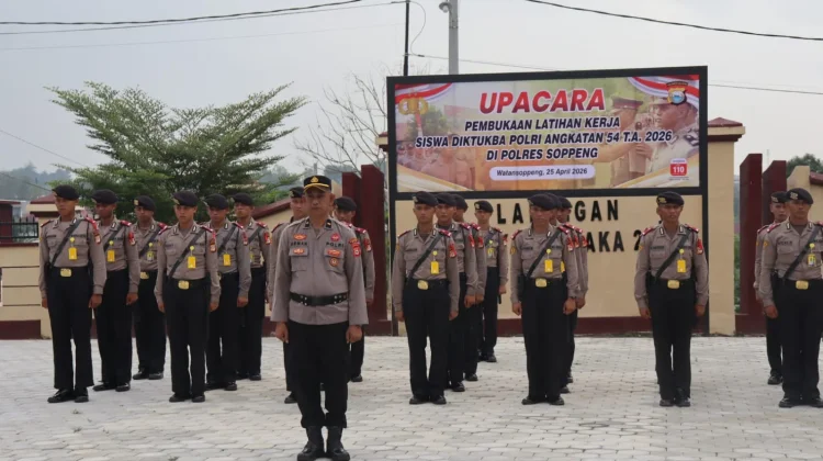 Pembukaan Latja Siswa Diktuba Polri Digelar