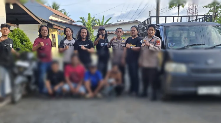 Sindikat Pencuri Ternak Sapi Dibekuk Aparat Polres Bone