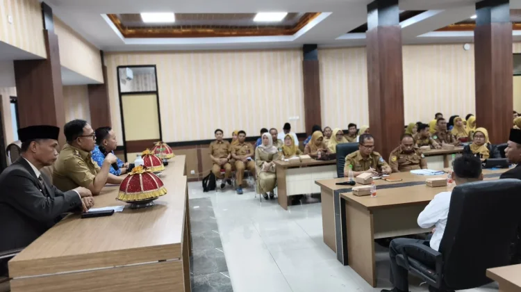 Wabup Bone Pimpin Rakor Evaluasi Kinerja Lintas Sektor